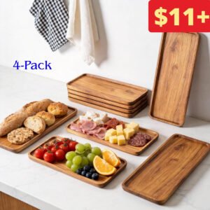 Acacia Wood Serving Tray