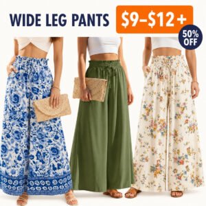 Wide Leg Palazzo Pants