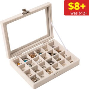 24 Grid Earring Organizer
