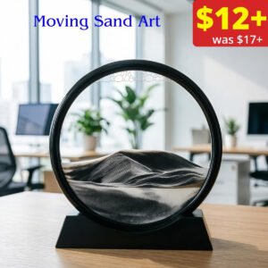 Moving Sand Art