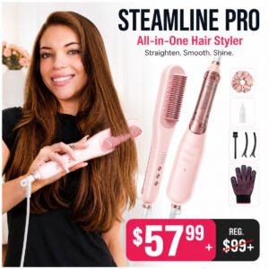 Steam Hair Straightener