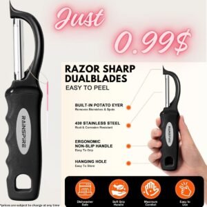 Vegetable Peeler just  $0.99+