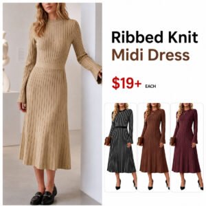 Midi Sweater Dress