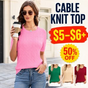 Cable Knit Sweater