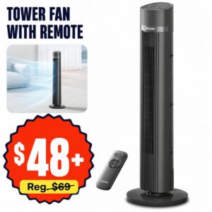 40 inch Bladeless Tower Fan