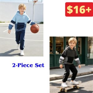 Boys Hoodies Sweatshirt with Sweatpants