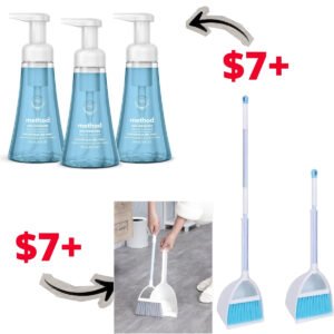 Hand Wash |  Broom and Dustpan