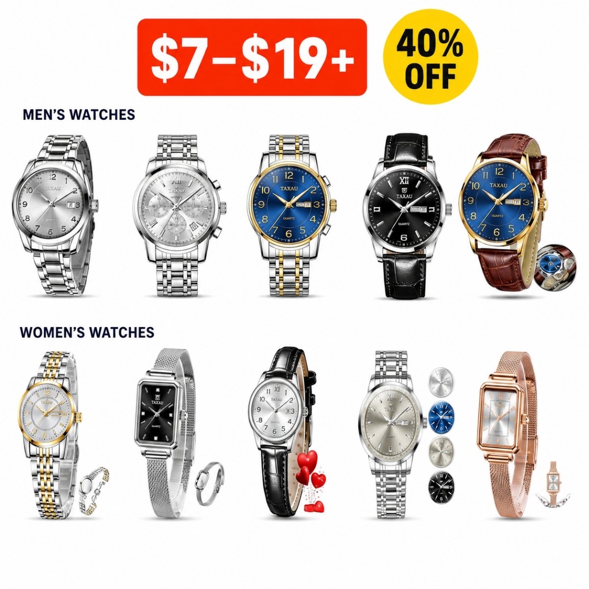 Men’s & Women’s Wrist Watches