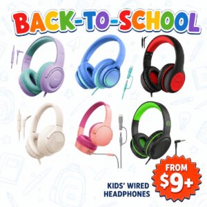 Kid's wired headphones