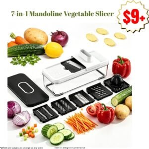 7-in-1 Mandoline Vegetable Slicer