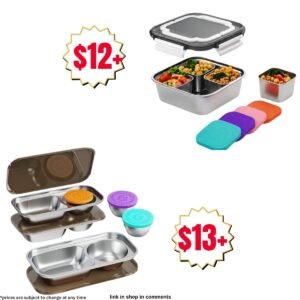 SS snack container set