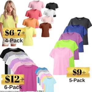 Girls multipack t-shirts