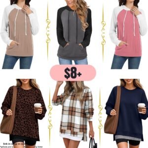 Sweatshirt Pullover Tops,  Oversized Long Sleeve Shirts