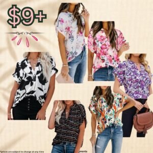 Floral Chiffon Blouses