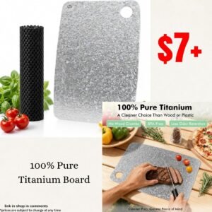 100% Pure Titanium Board