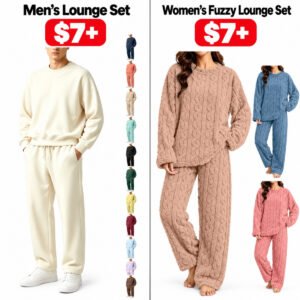 Women's Warm Pajamas & Men's Track Suits