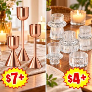 Candlestick Holders Set