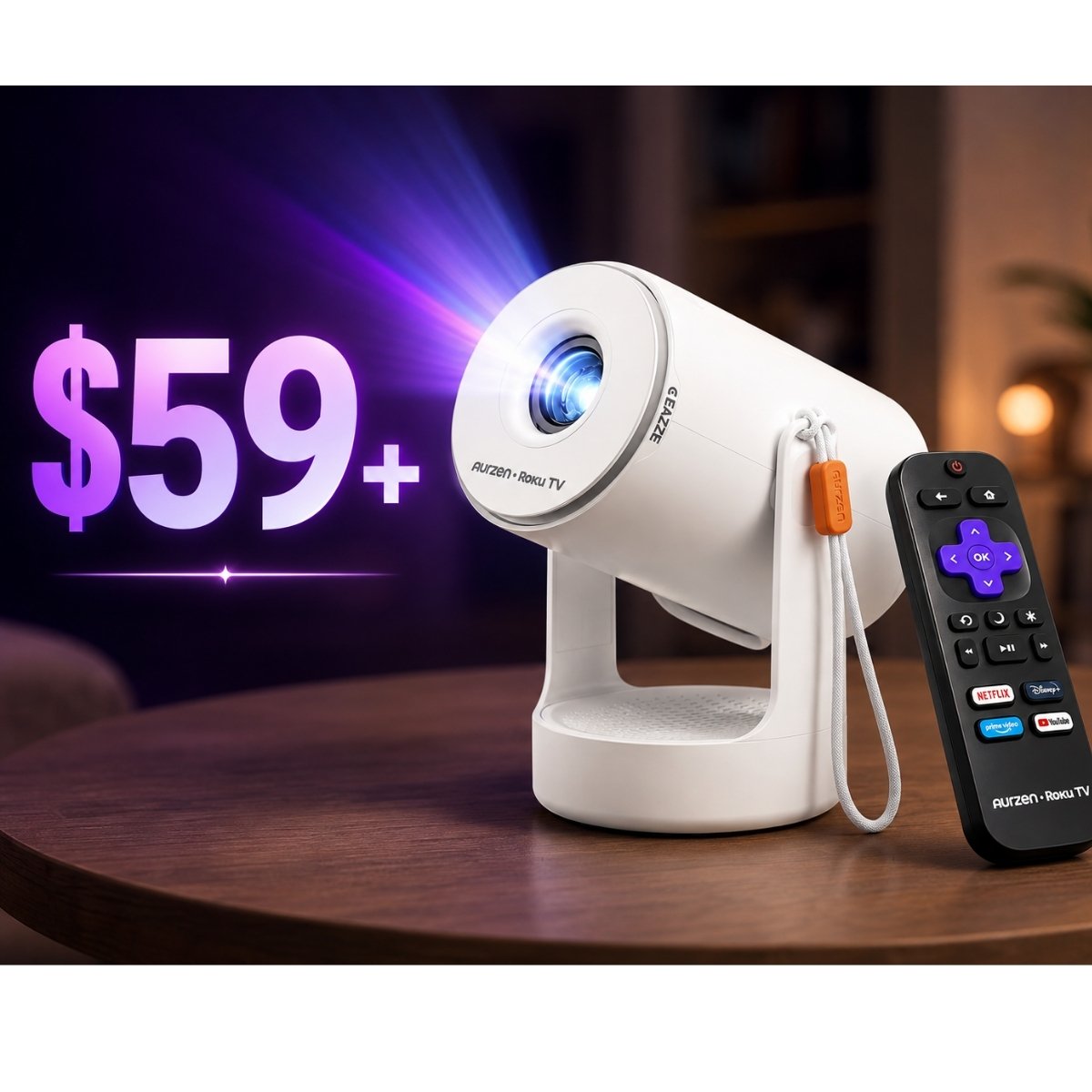 Smart Portable Mini Projector