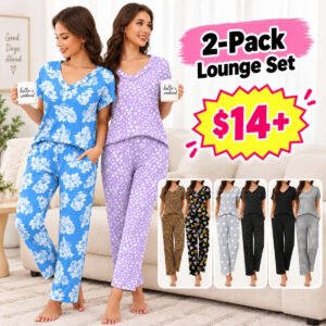 2 Pack Pajama Sets