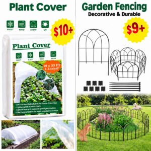Plant Covers Freeze Protection   |  Decorative Garden Fence
