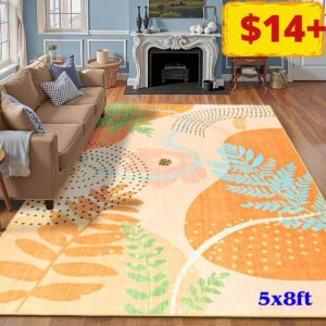 Floral Area Rug