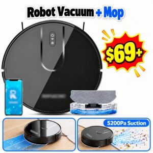 Robot Vacuum and Mop Combo