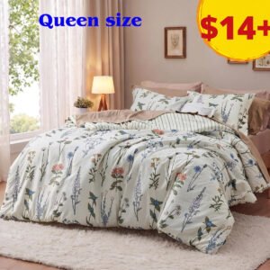 Floral Queen Comforter Set