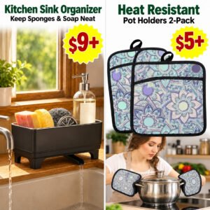 Pot Holders 2 Pack | Sink Caddy