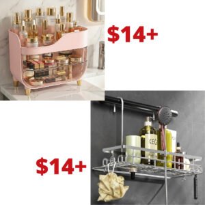 Makeup Organizer | Hanging Shower Organizer