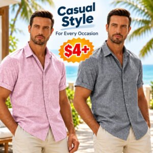 Men's Linen Shirts