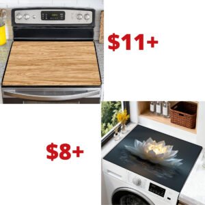 Washer Dryer Dust Cover | Stove Top Cover