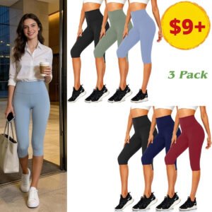 3 Pack Capri Pants