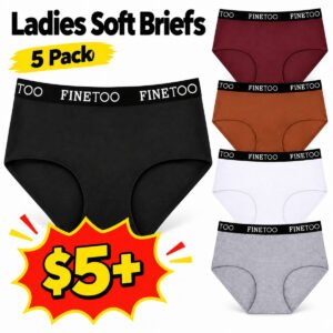 High Waisted Cotton Underwear