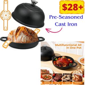 Pre-Seasoned Cast Iron Dutch Oven