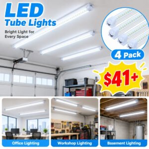 4 Pack Garage Light