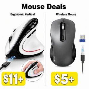 Wireless Vertical Mouse