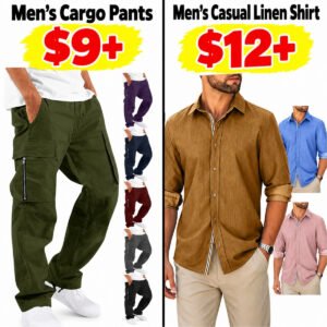 Denim Shirt |  Mens Cargo Pants