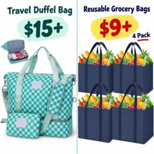 Reusable Grocery Bag  | Weekender Bag
