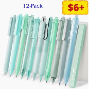 Gel Pens Set, 12 Pack