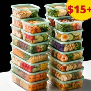 40PCS Food Storage Containers