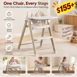 Foldable Baby High Chair