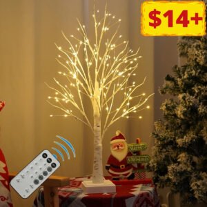 144 LED Birch Tree Light