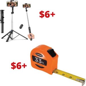 Tape Measure |  Selfie Stick Tripod