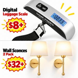 Digital Luggage Scale |  Wall Sconces