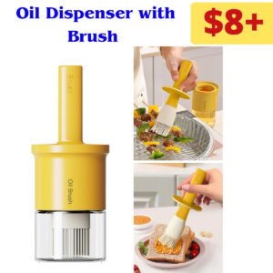 Oil Dispenser with Brush