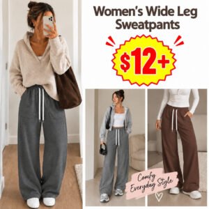 Wide Leg Sweatpants
