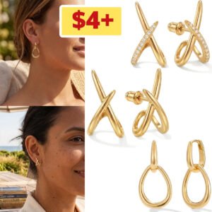 14K Gold Plated Earrings