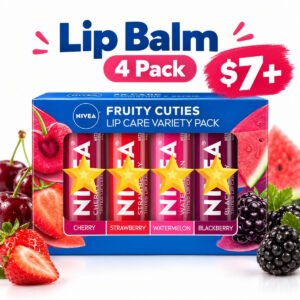 Lip Balm Variety Pack, 4
