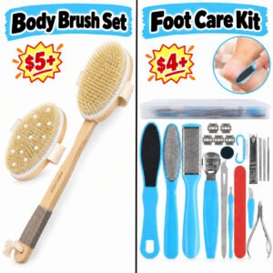 Pedicure Tools Kit | Body Brush