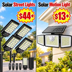 Motion Sensor Outdoor Solar Lights